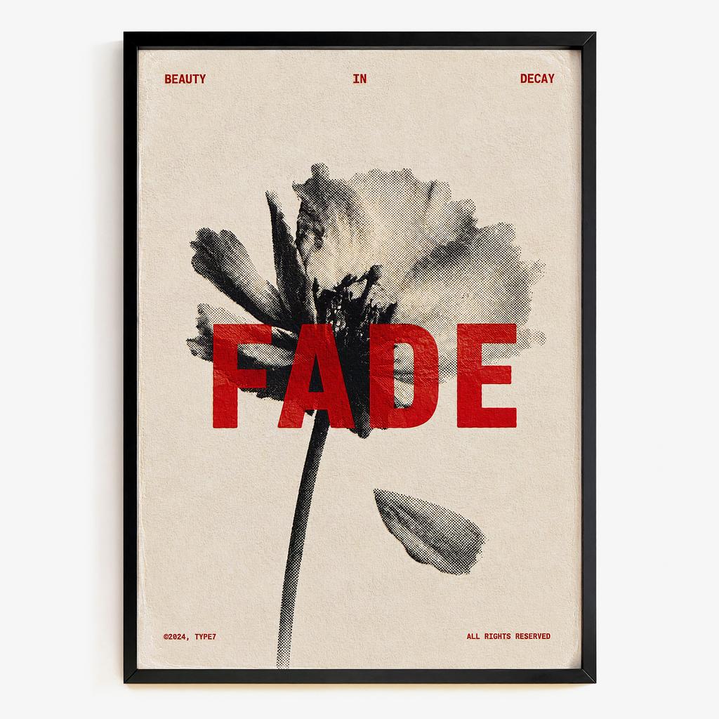 "Fade" ботанічна графіка MR2748