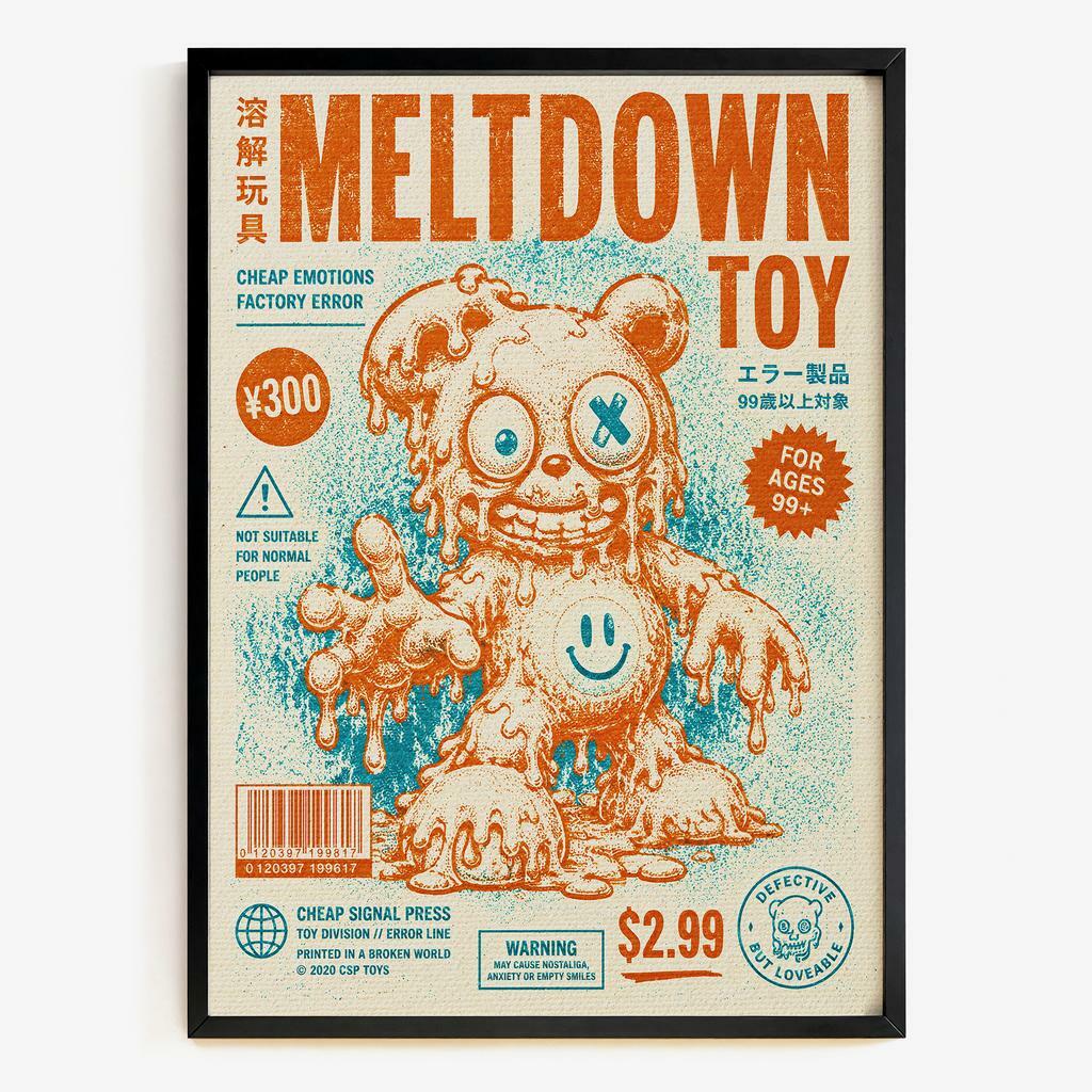 "Meltdown Toy" ретро іграшка CP6841