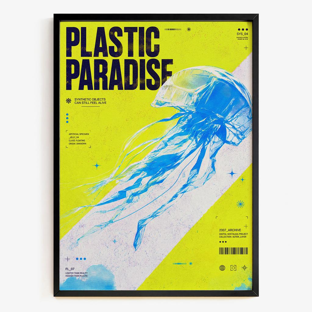 "Plastic Paradise" synthetic графіка PL6281