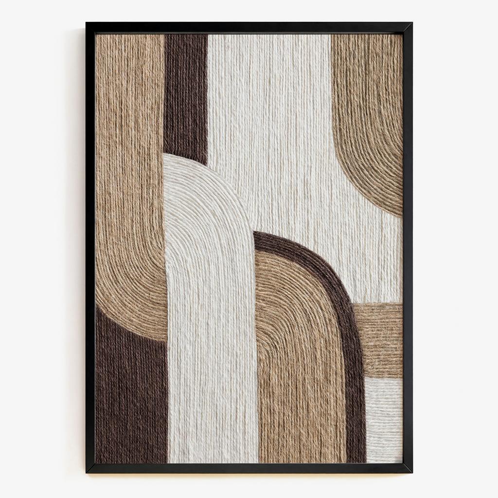 "Natural Rhythm" текстурна геометрична композиція KL7314