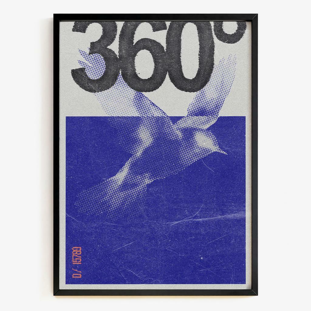 "Blue Degree" графічна форма BX6842