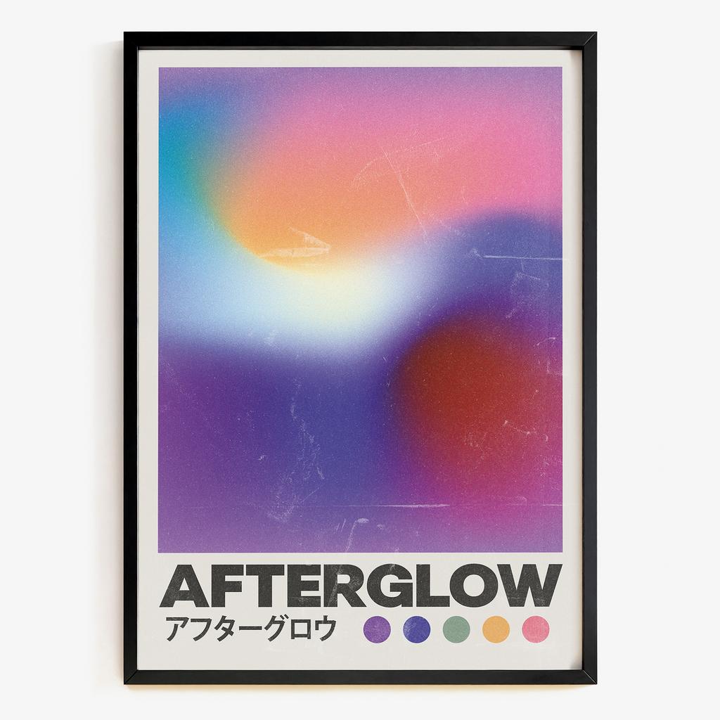 "Afterglow Pulse" градієнтна абстракція VR5186