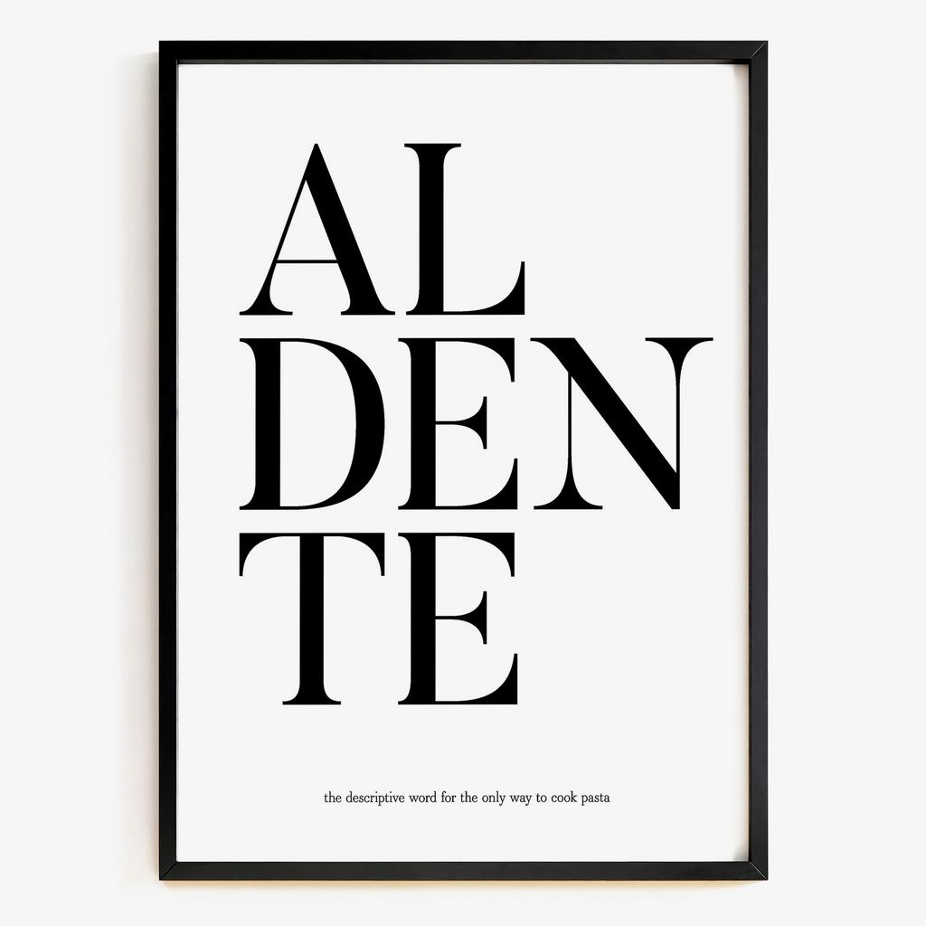 "Al Dente" типографічний мінімалізм GN2485