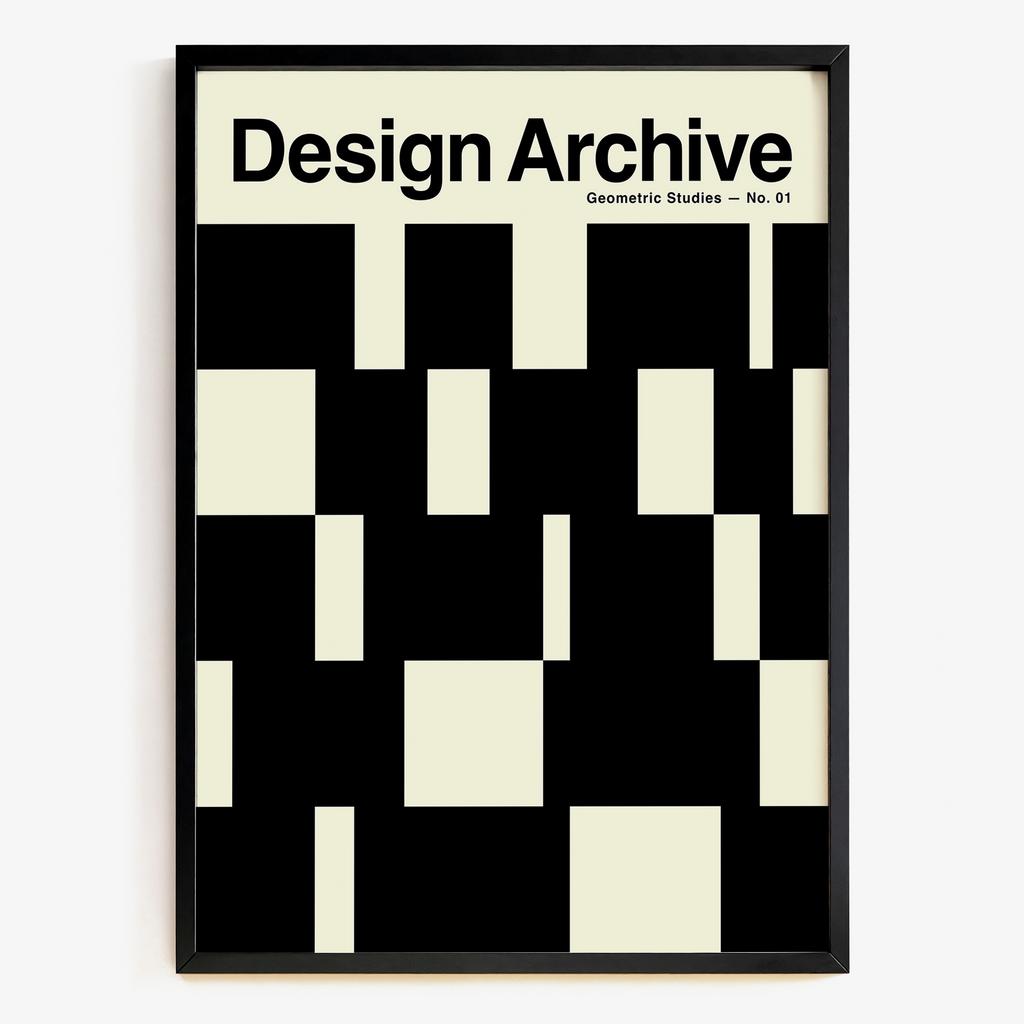 "Design Archive" графічна геометрична композиція GA0104
