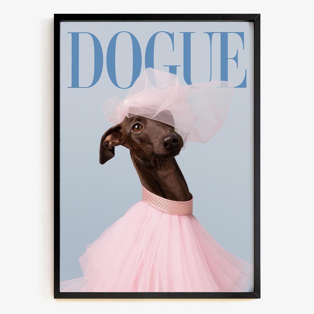 "Dogue Ballet" графічний портрет собаки YK4631