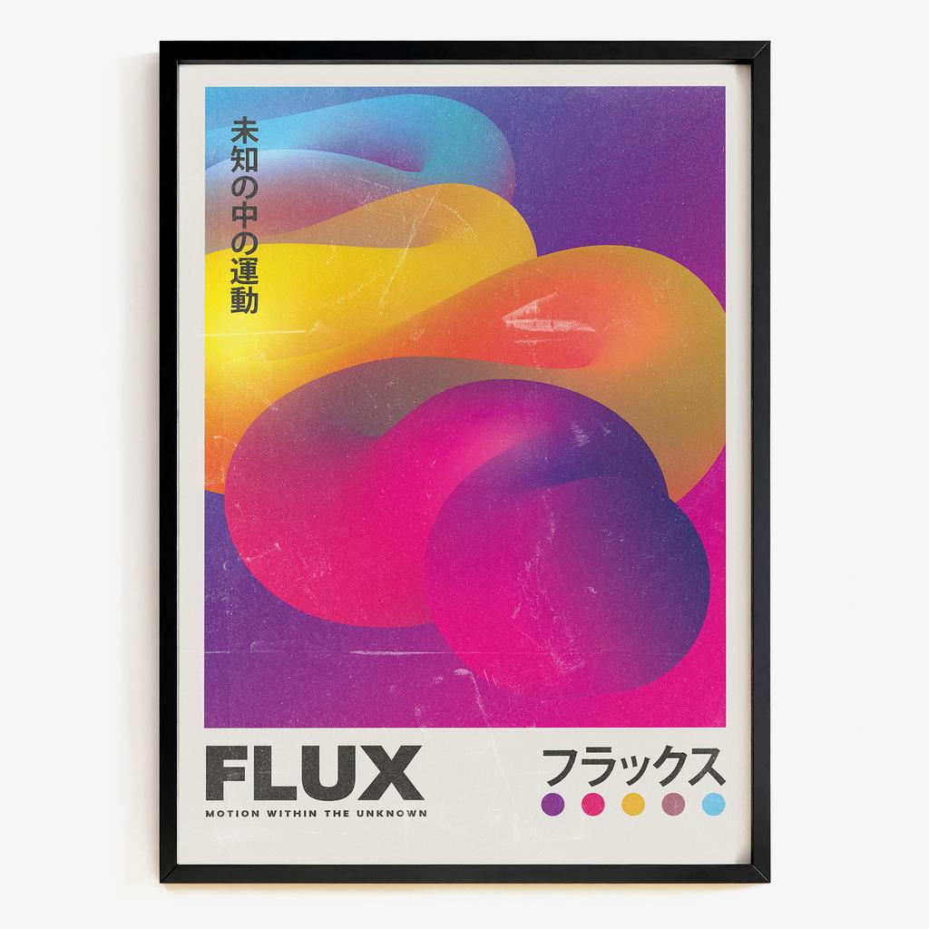 Flux абстрактний градієнтний потік FX7248