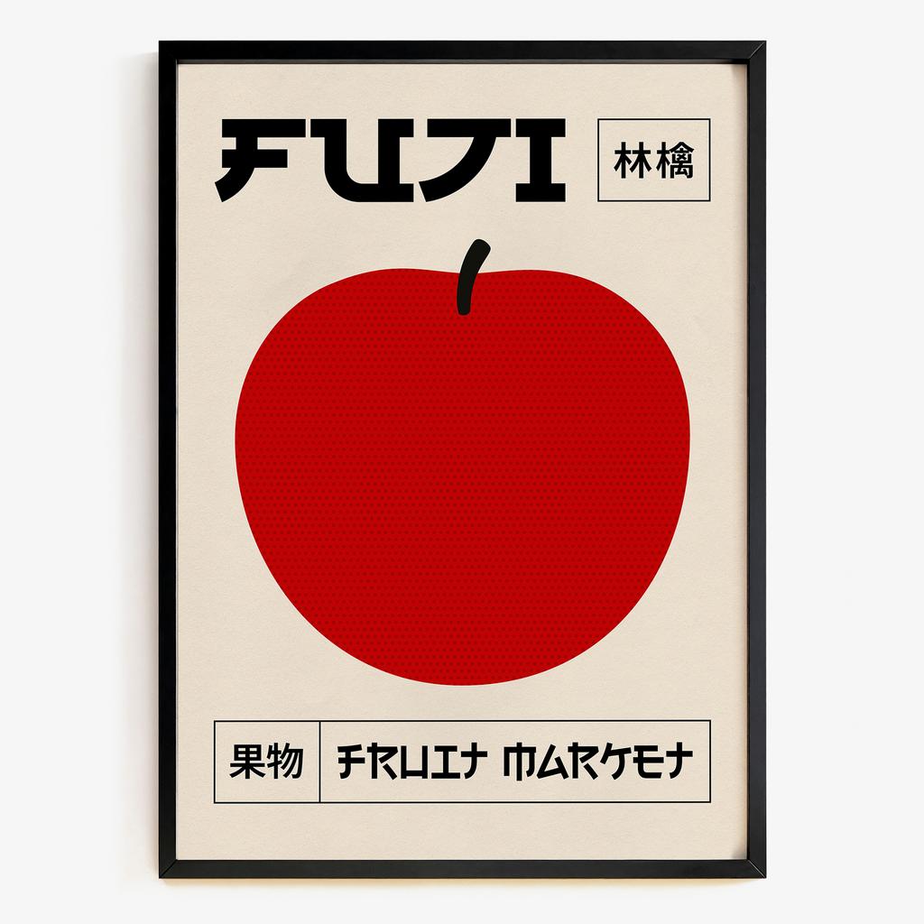"Fruit Market" японська графіка яблуко FM5268