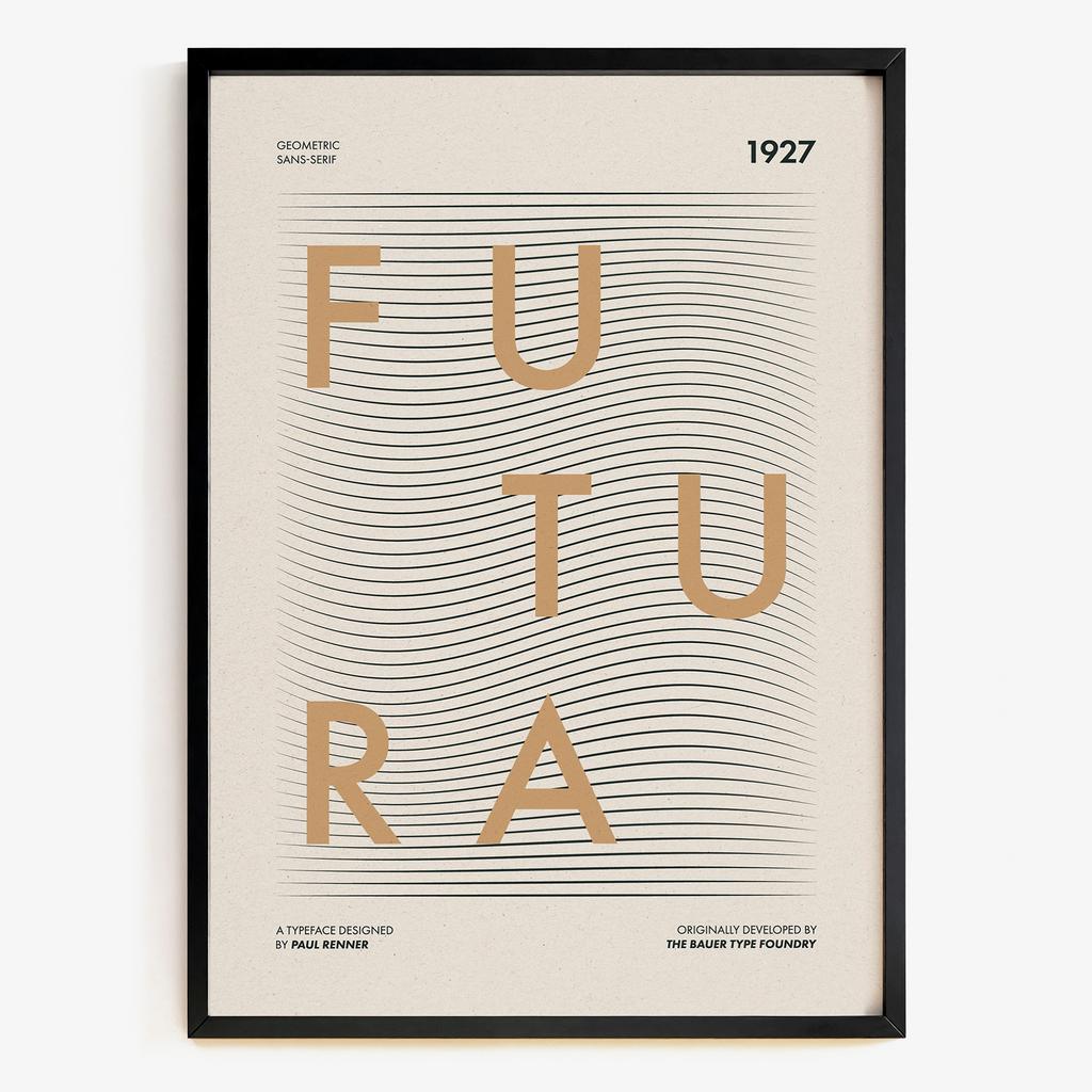 "Futura" типографічна графіка BA1927