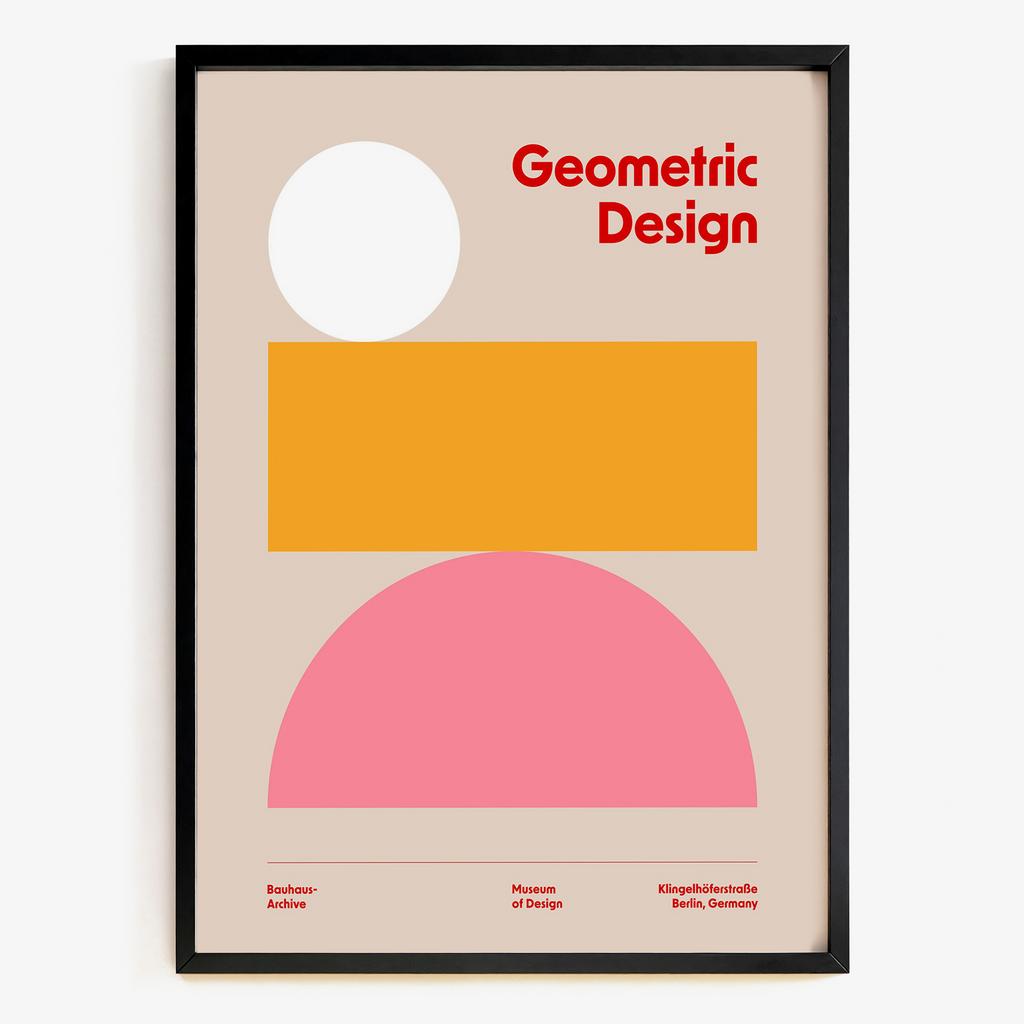 "Geometric Design" геометрична графічна композиція GD012