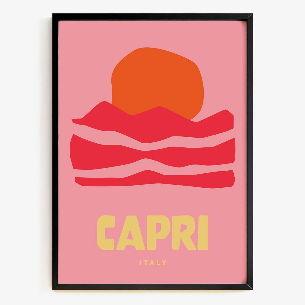 "Capri Sunset" захід сонця над морем LR5928