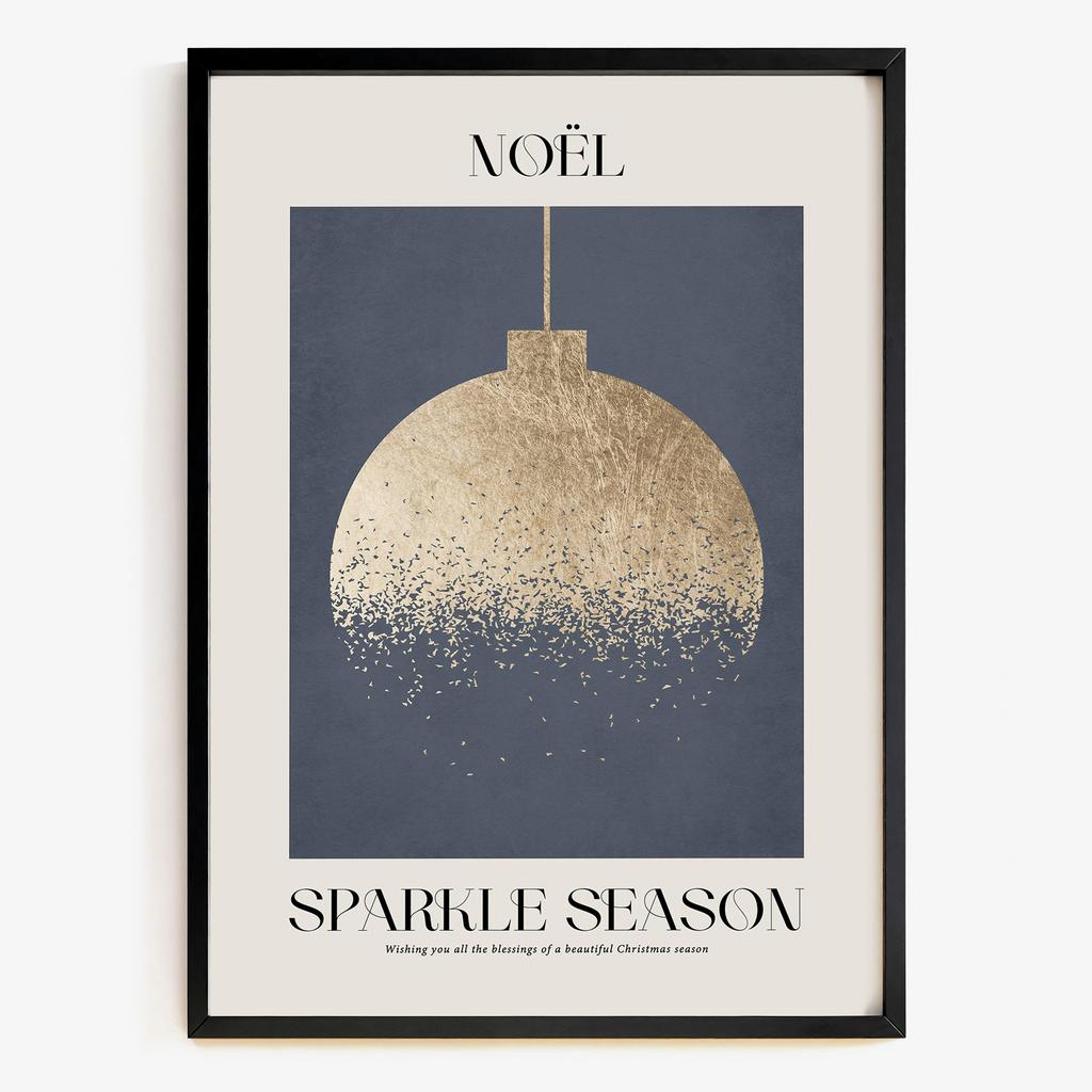 "Sparkle Season" святкова золота куля YN5827