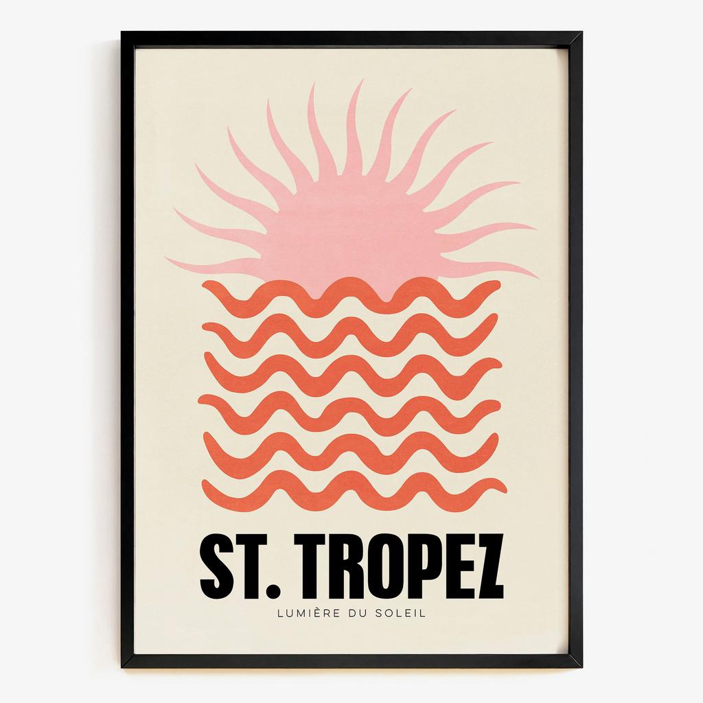 "St. Tropez Sun" сонце та морські хвилі AQ5824