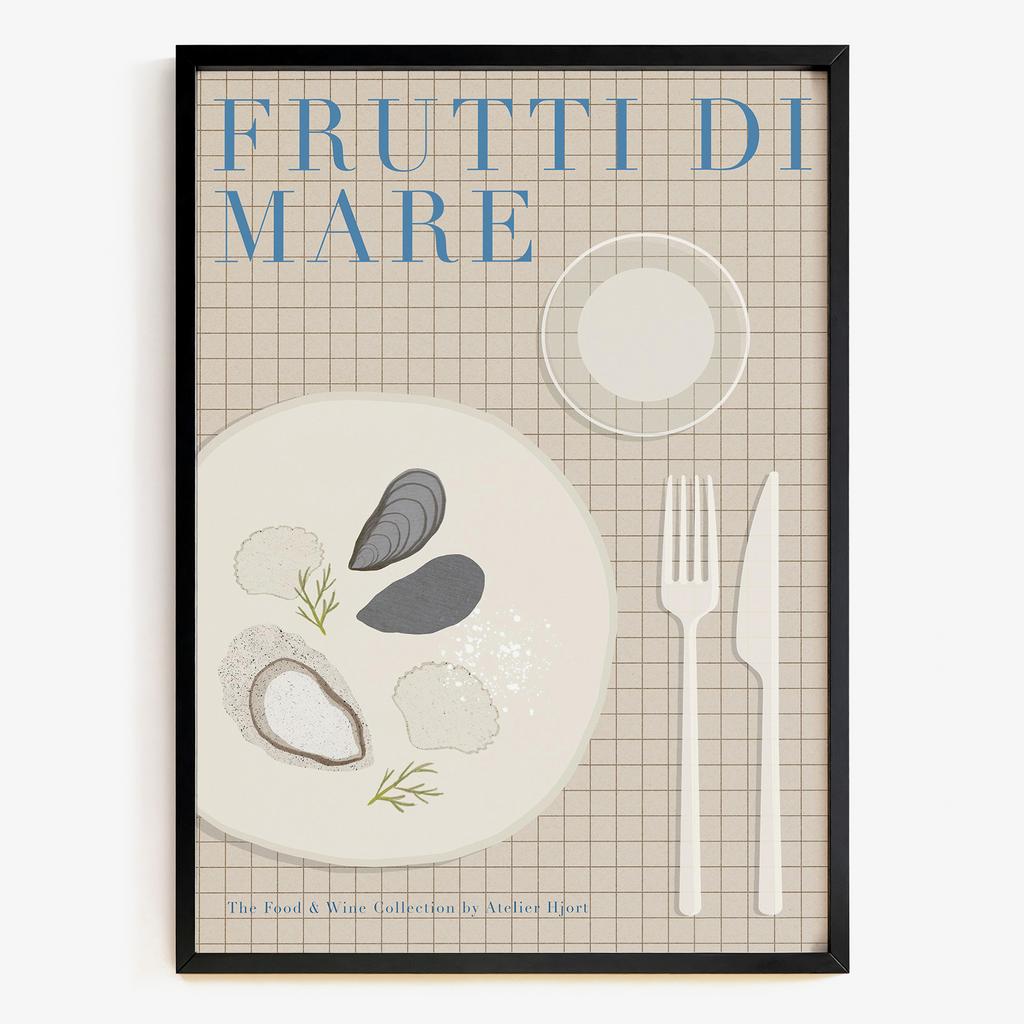 "Frutti Di Mare" морська гастрономічна графіка MF8427