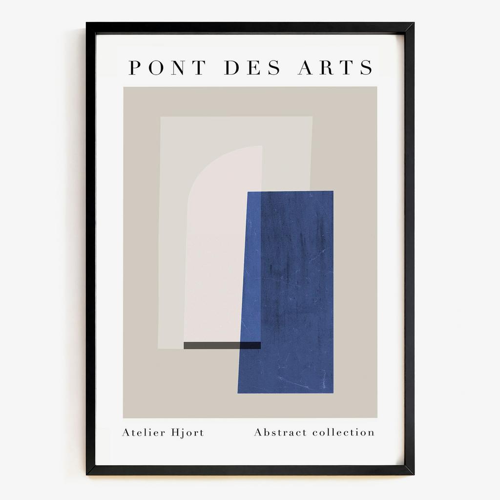 "Pont Des Arts" абстрактна геометрична графіка PA5274