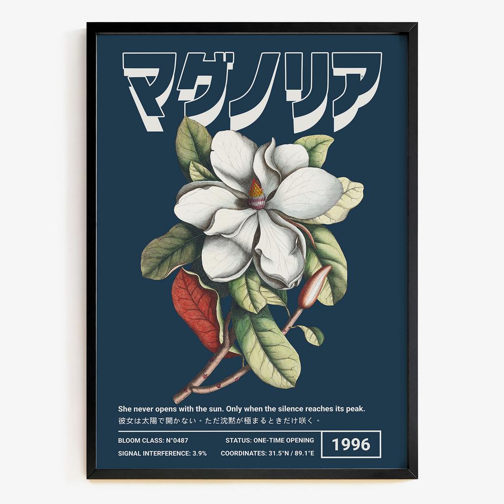 "Magnolia" ботанічна ілюстрація NP7316
