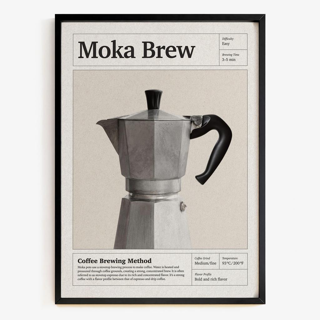 "Moka Brew" кавова естетика QM5281
