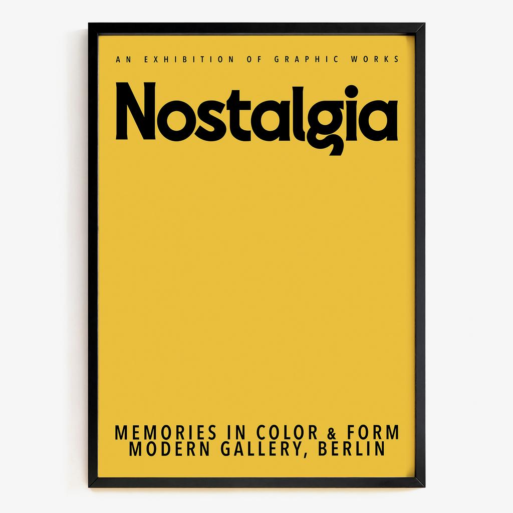 "Nostalgia" мінімалістична галерейна графіка BG9154