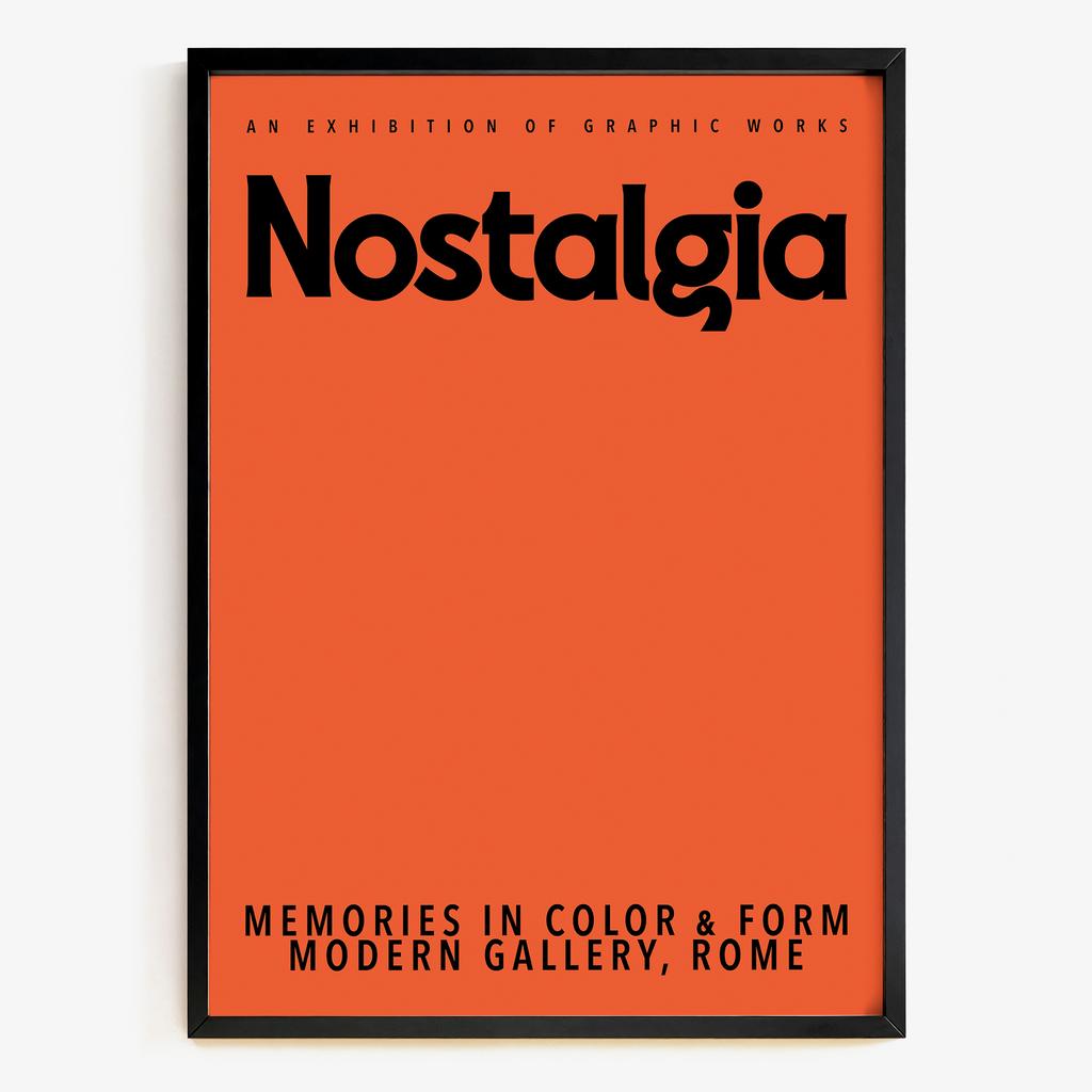 "Nostalgia" мінімалістична галерейна графіка RM9314