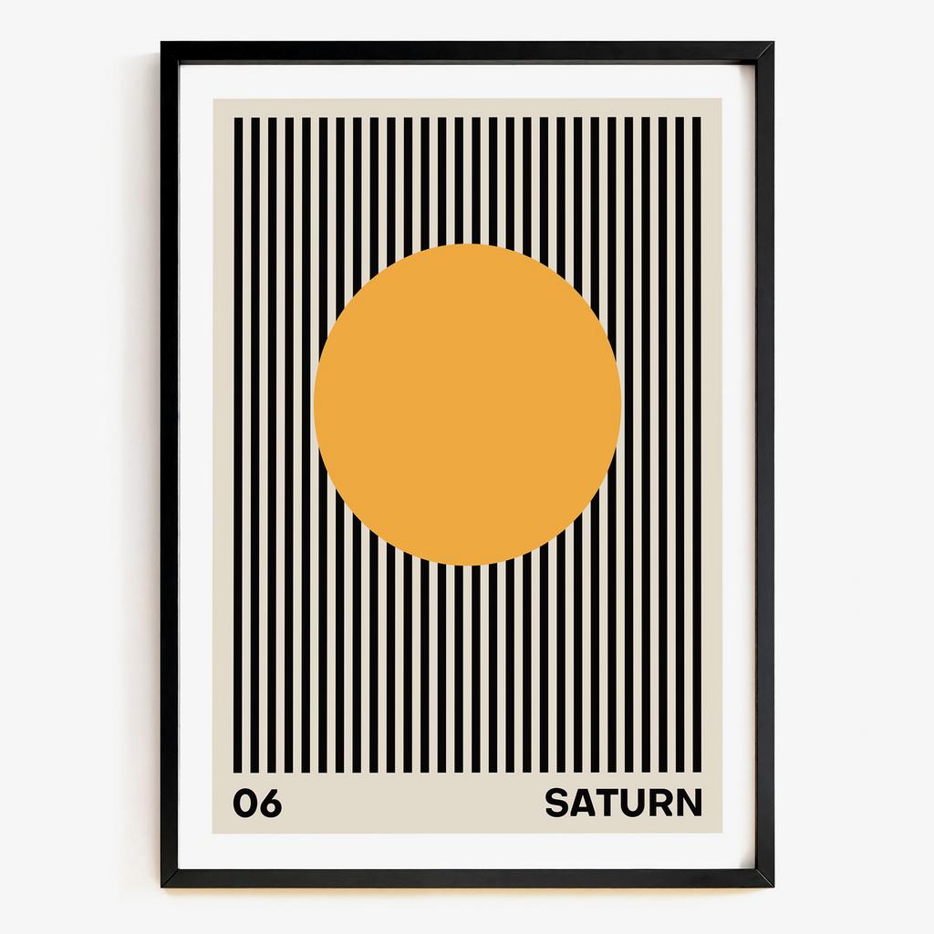 "SATURN 06" геометрична планета Сатурн PS6184