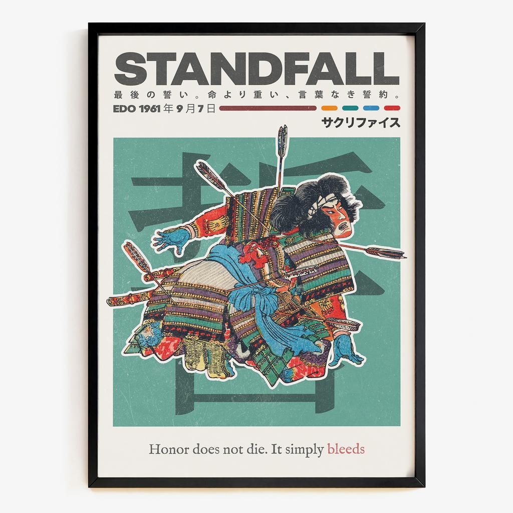 "Standfall" самурайська жертва честі PS5194