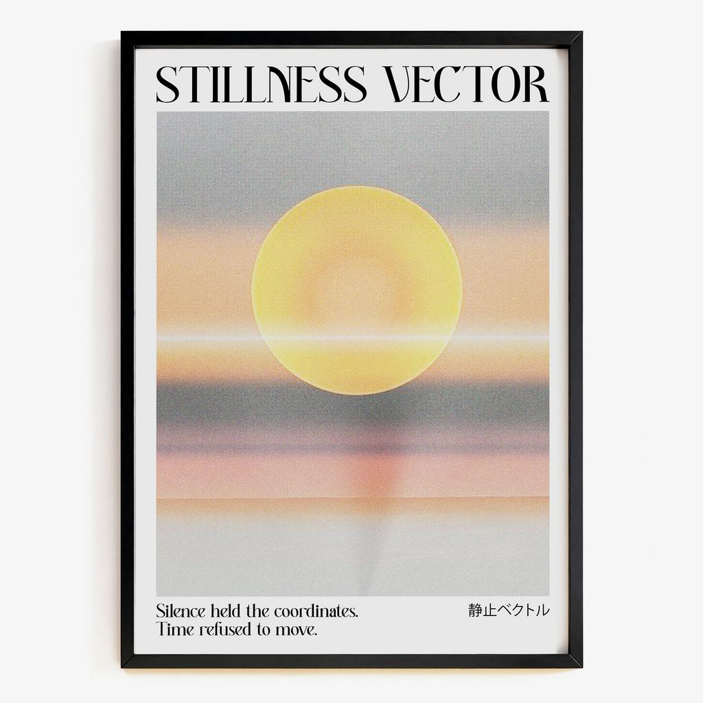 "Stillness Vector" абстрактний спокійний горизонт PS6835