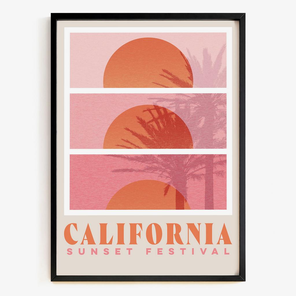"California Sunset" каліфорнійський фестивальний захід PS5571