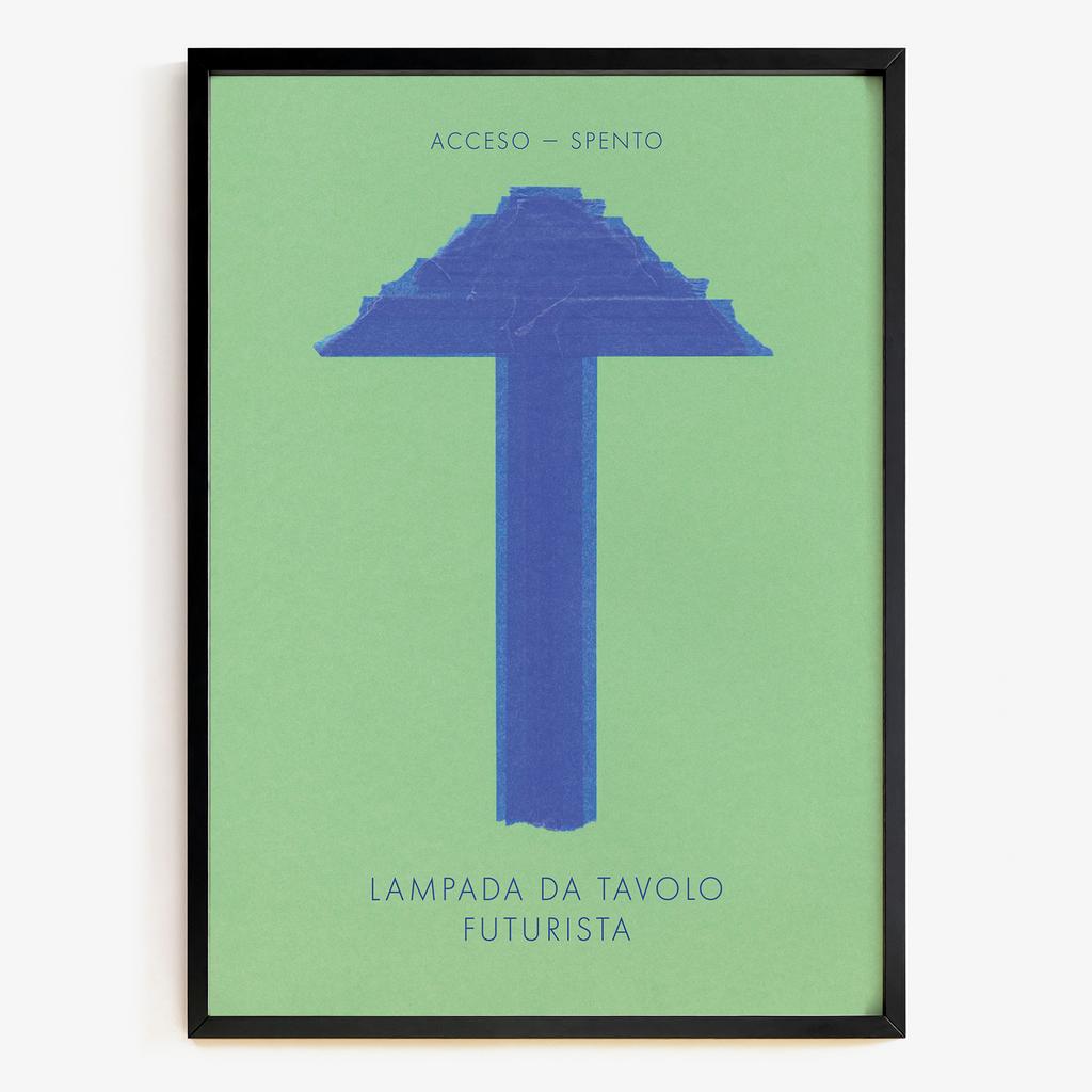 "Futurista Lampada" футуристична настільна лампа PS6178