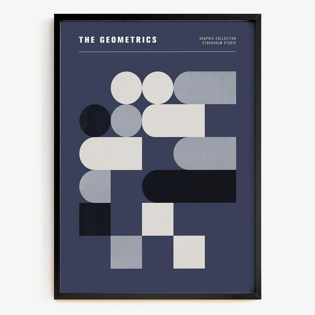 "The Geometrics" геометрична композиція форм PS4732