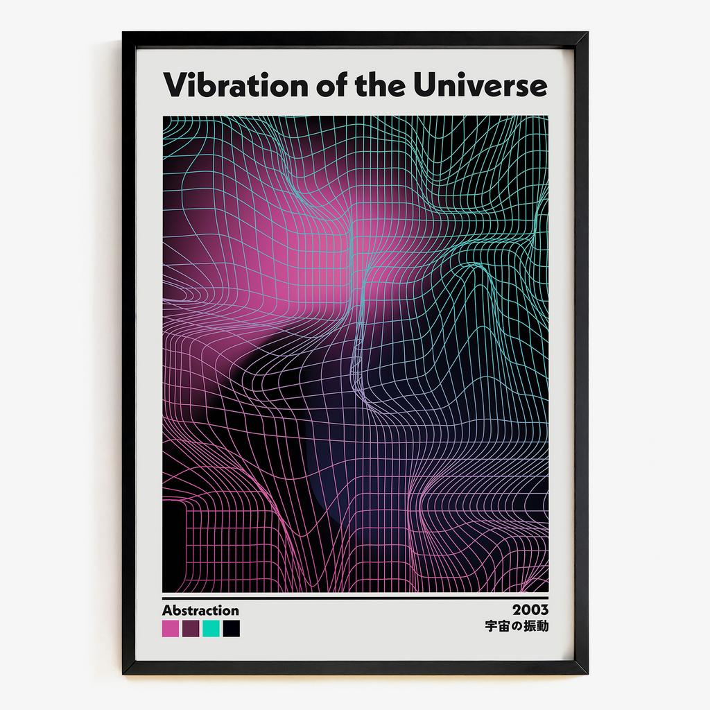"Cosmic Vibration" абстрактна хвиля простору PS4752