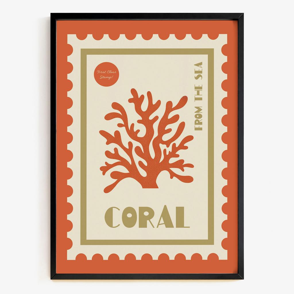 "Coral Post" кораловий морський мотив PS4762