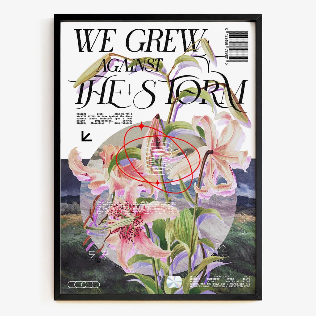 "Resilient Bloom" лілії крізь бурю PS4761