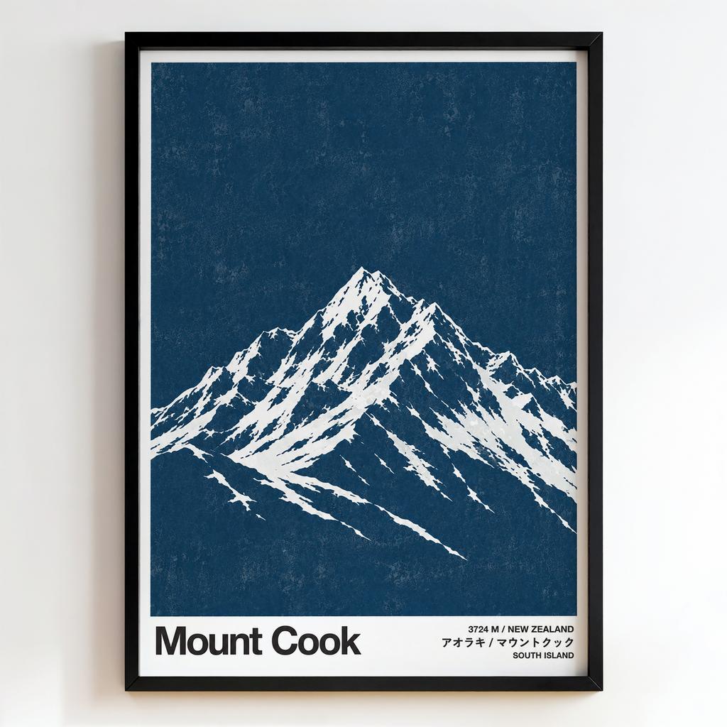 "Mount Cook" гора Маунт-Кук ICON003