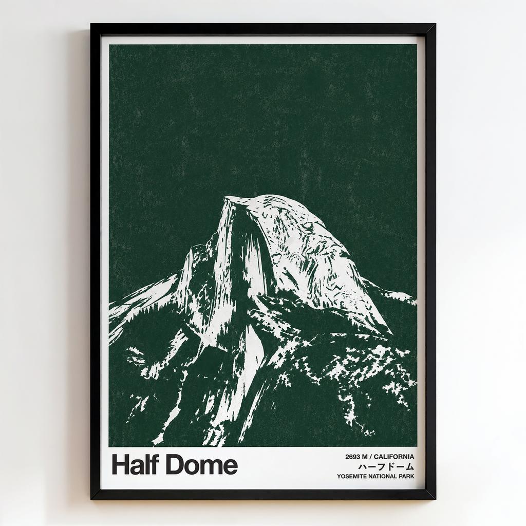 "Half Dome" скеля Халф-Дом ICON004