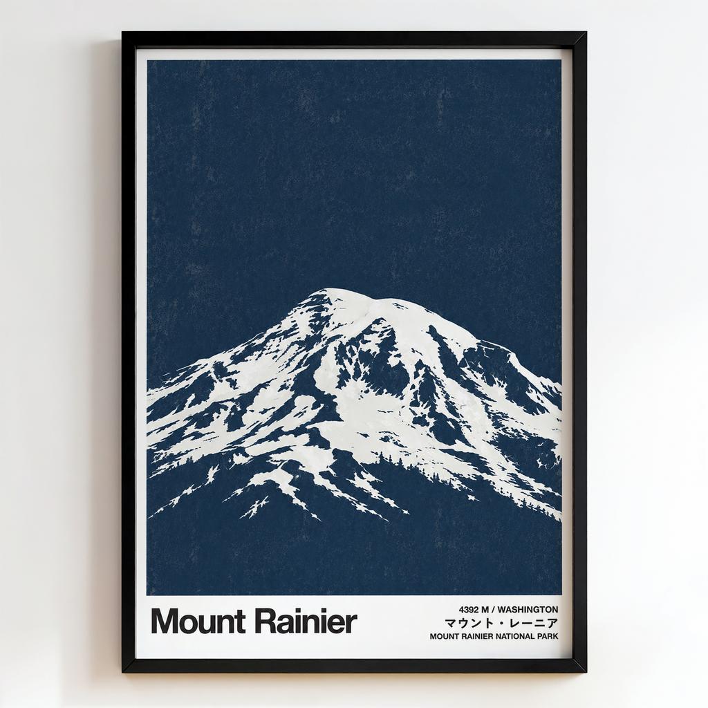 "Mount Rainier" гора Рейнір ICON005