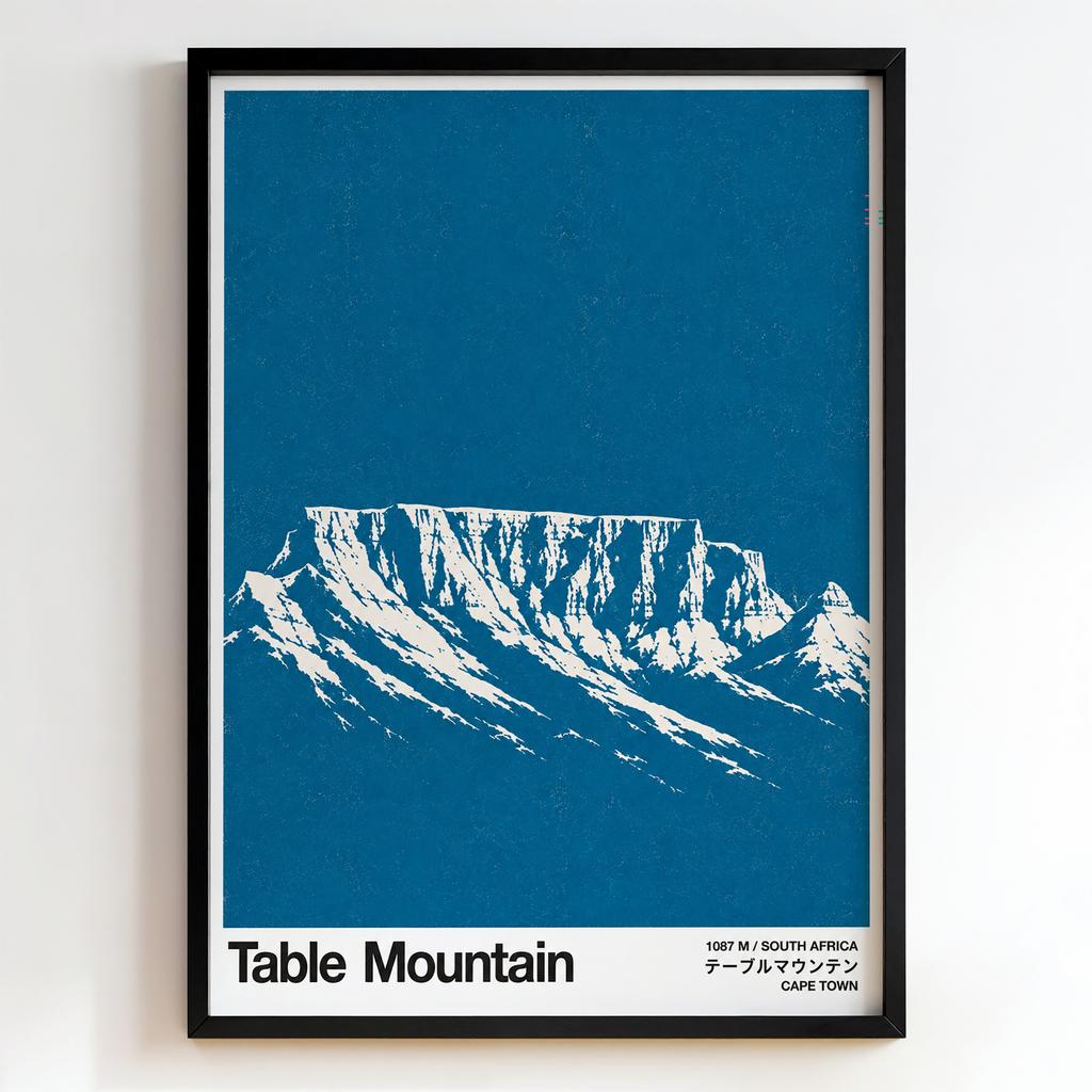 "Table Mountain" гора Тейбл-Маунтін ICON007