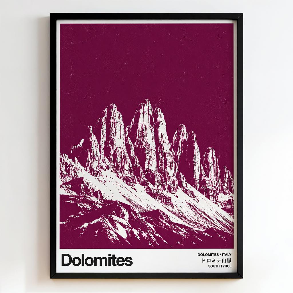 "Dolomites" вершини Доломітових Альп ICON009