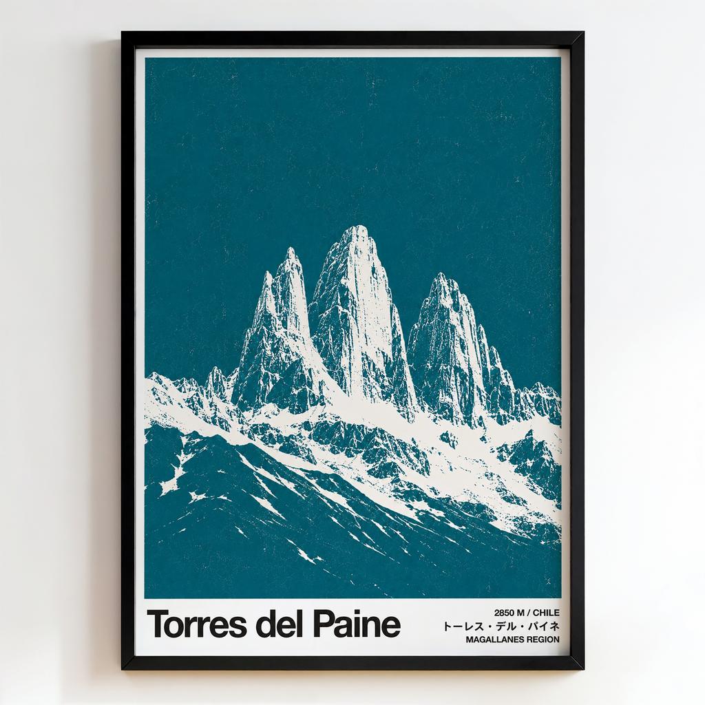 "Torres del Paine" вершини Торрес-дель-Пайне ICON010