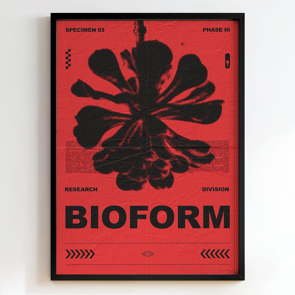 "BIOFORM" абстрактна біоформа PS8604