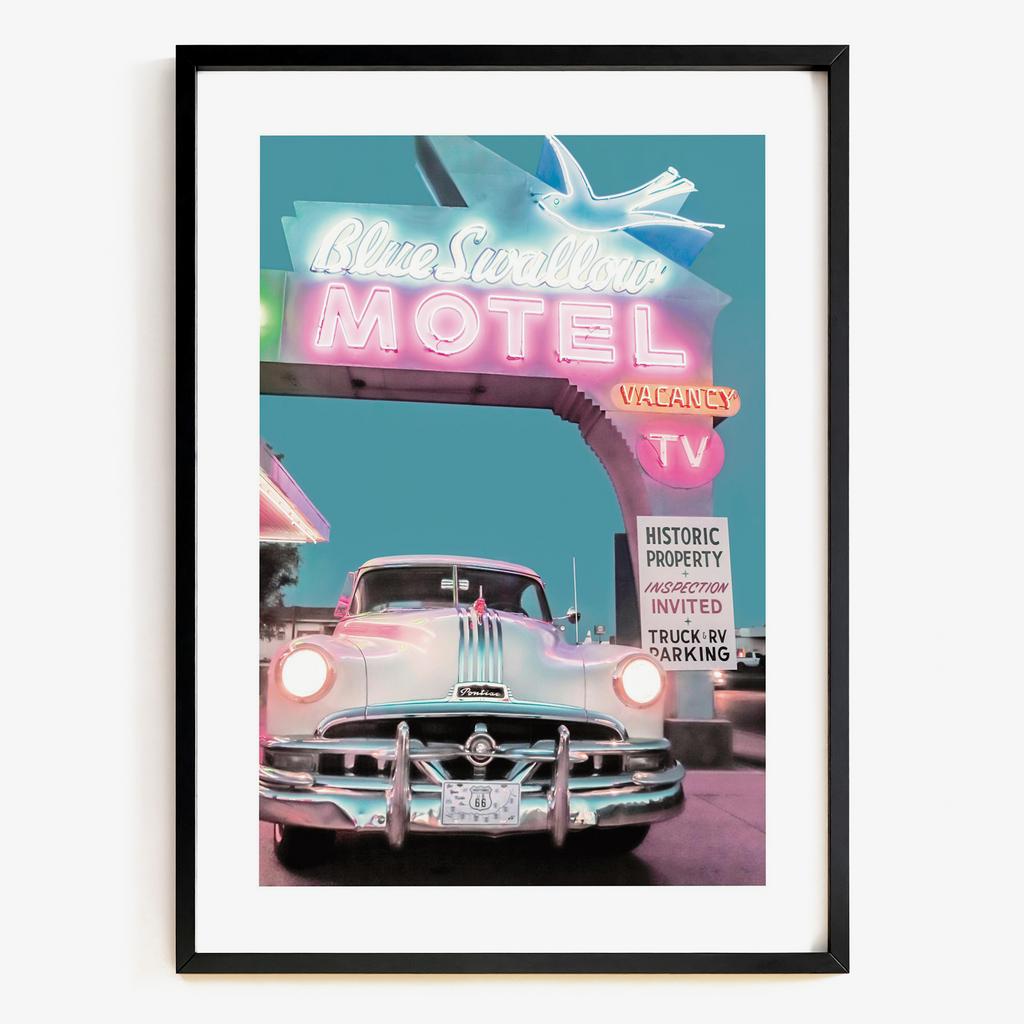 "Blue Swallow Motel" ретро мотель PS8428
