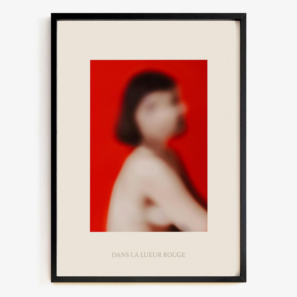 "Dans La Lueur Rouge" розмитий портрет PS8430