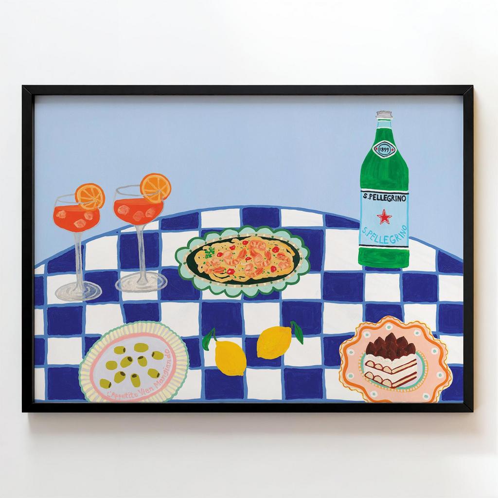 "Italian Table Escape" середземноморський гастро настрій PS8445