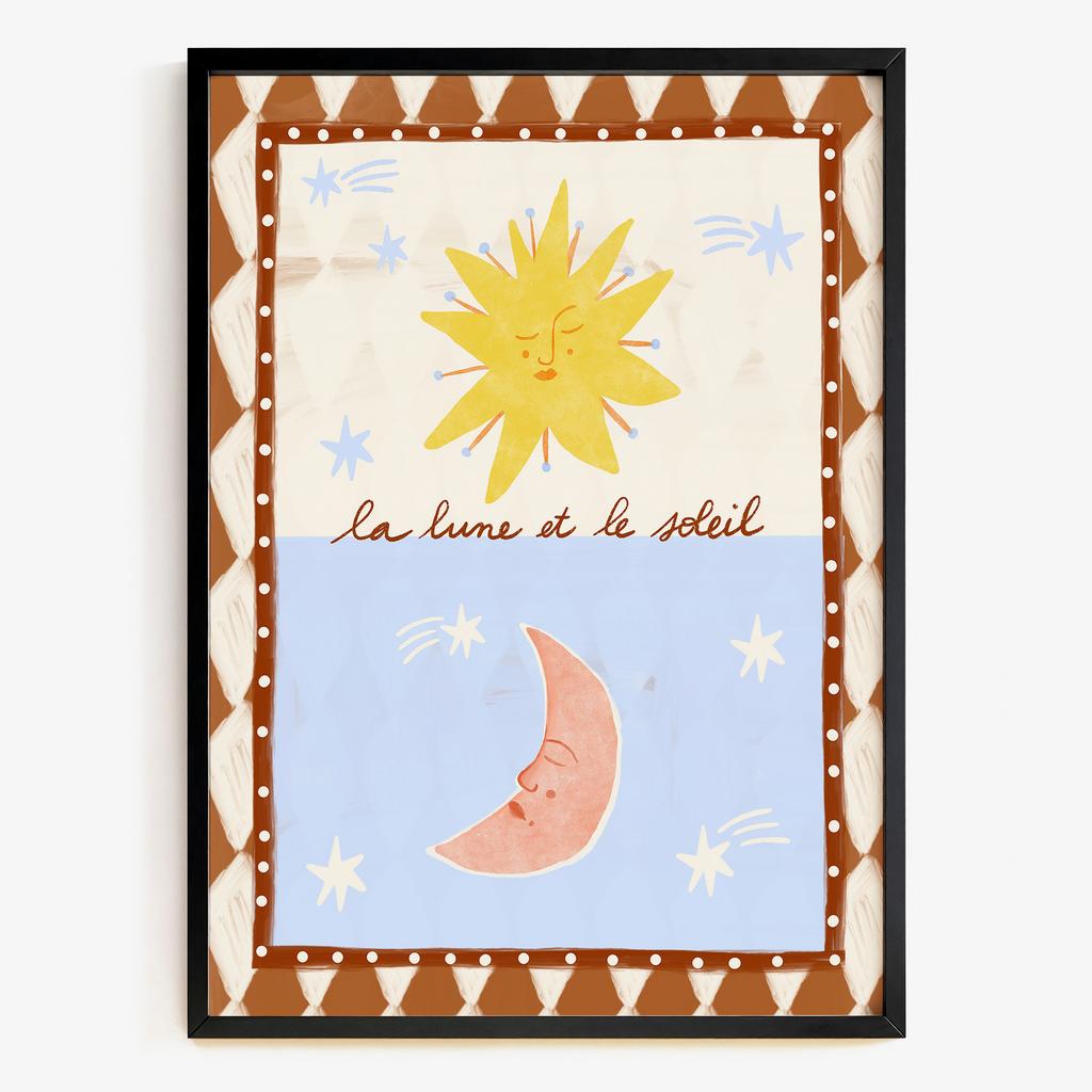 "La Lune et le Soleil" сонце і місяць PS8462