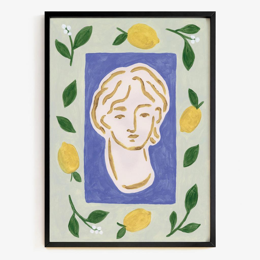 "Lemon Muse" портрет з лимонами PS6731