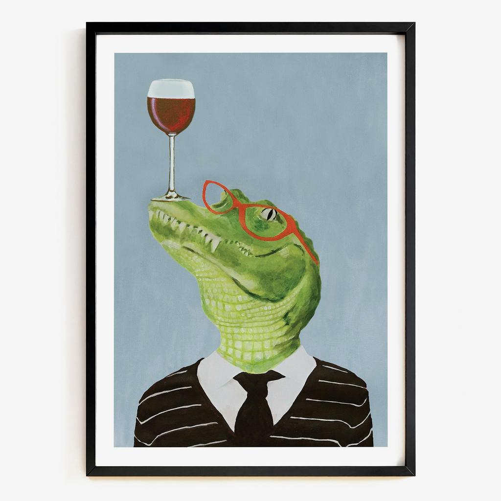 "Tipsy Crocodile" крокодил з келихом PS6911
