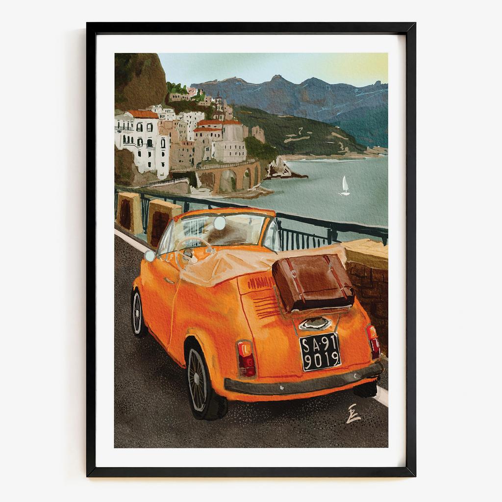 "Amalfi Road Escape" подорож узбережжям Амальфі PS1033