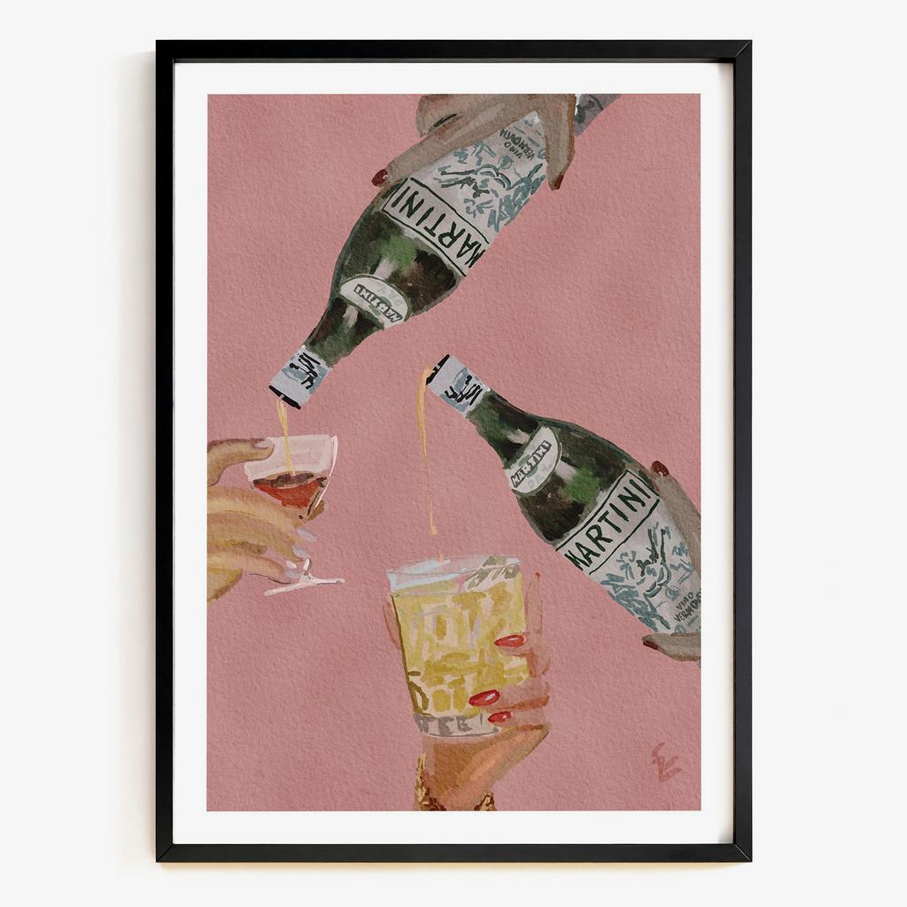 "Martini Moment" коктейльна естетика PS1051