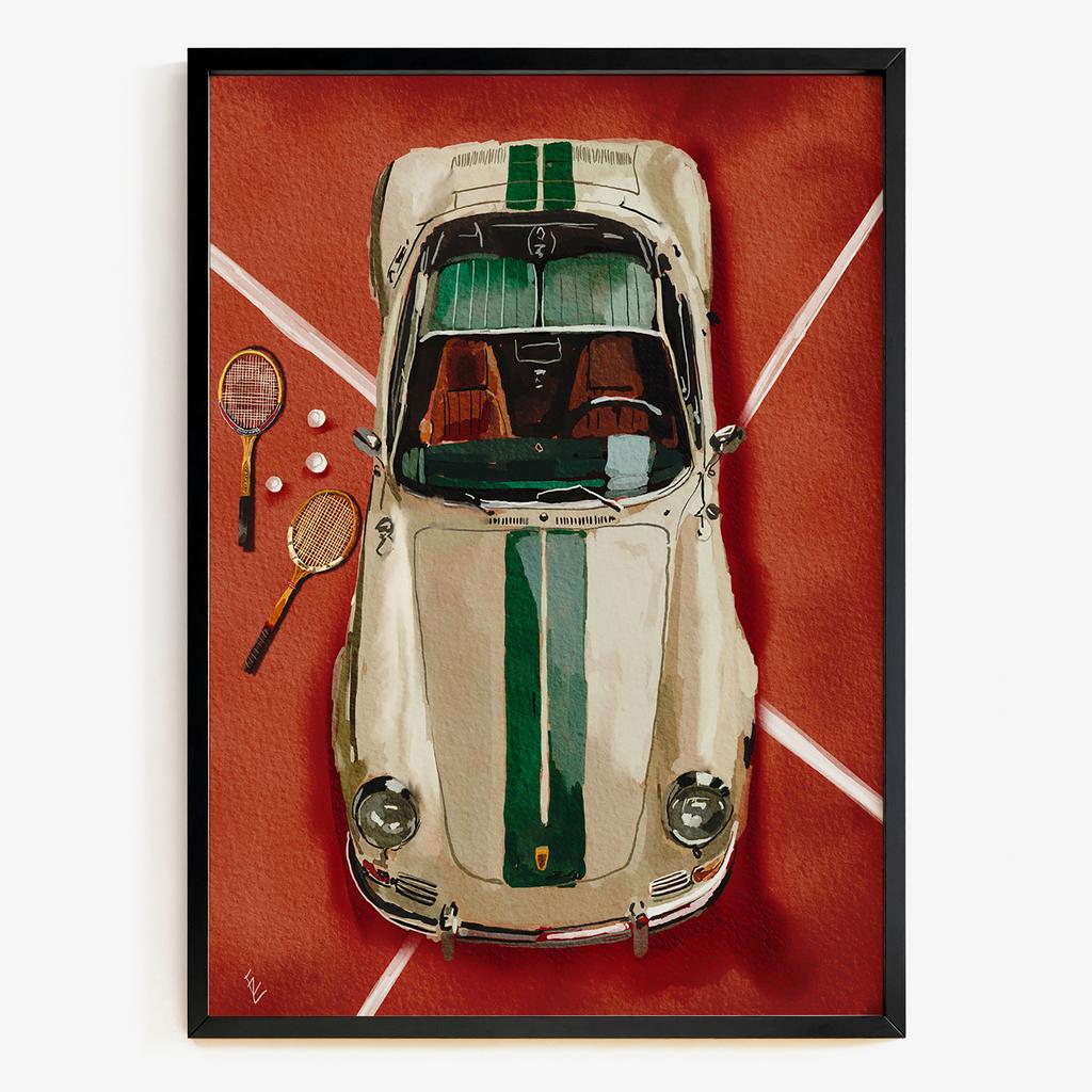 "Tennis Club Classic" ретро спорткар PS1057