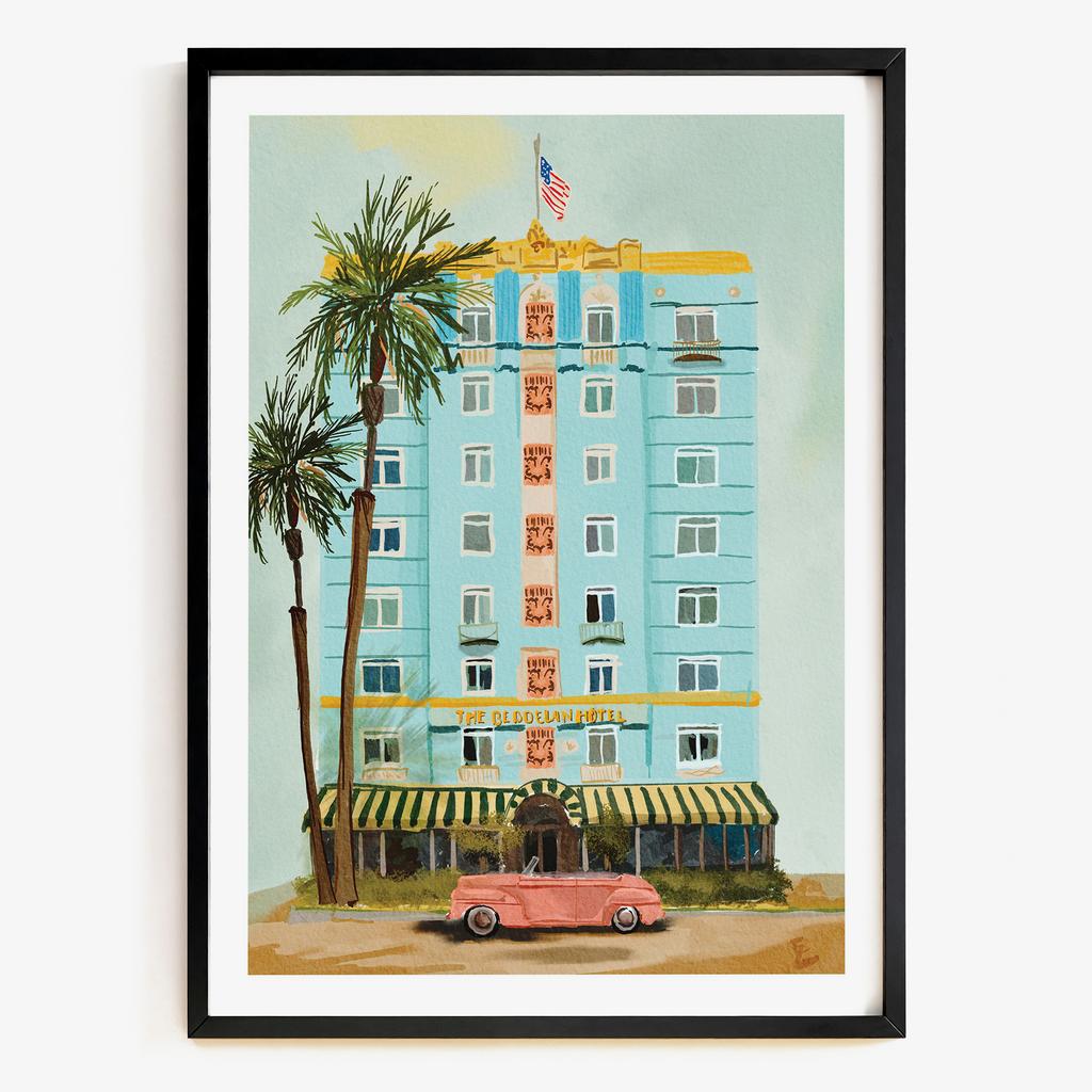 "The Beddelan Hotel" артдеко готель PS1063