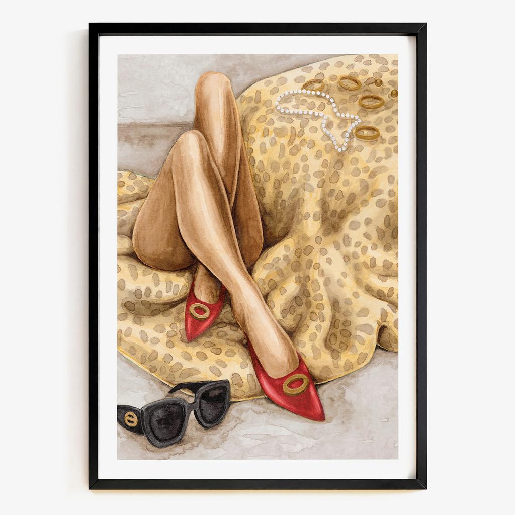 "Scarlet Heels" модний акцент PS1123