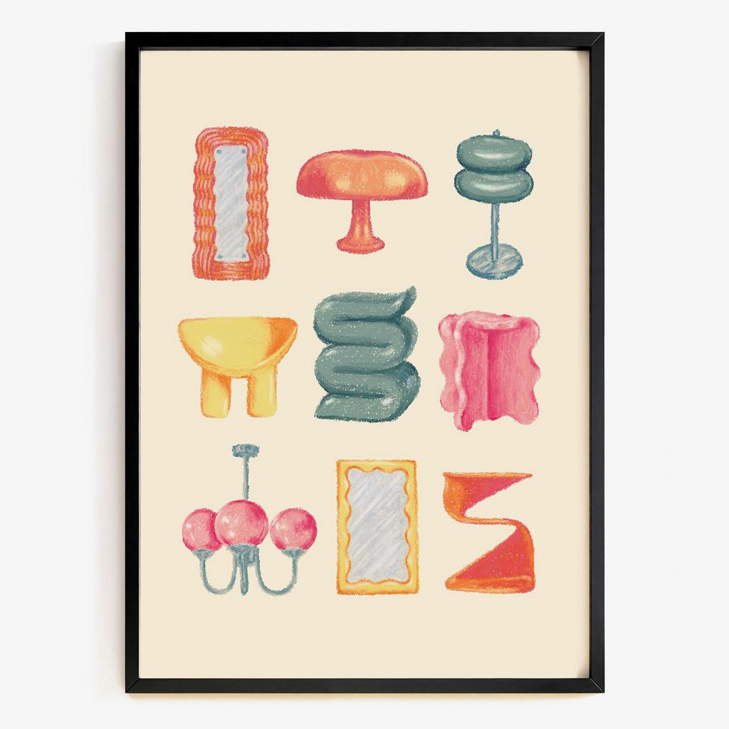 "Design Objects" дизайнерські форми PS1135